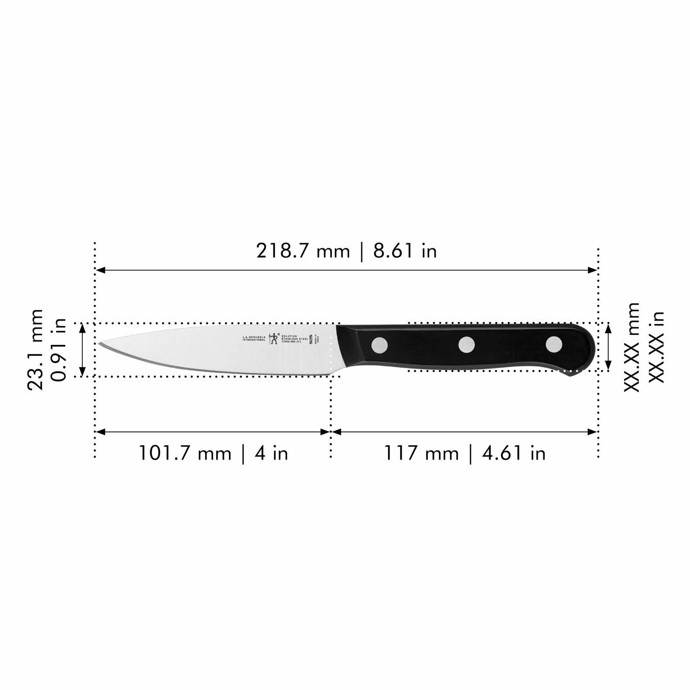 Coupon π― Henckels Solution 4-inch, Paring knife π - Image 2