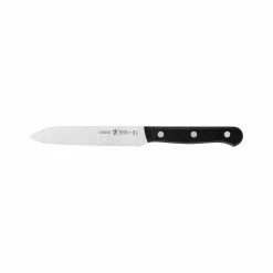 New 🔔 Henckels Solution 5-inch Serrated Utility Knife, Serrated edge 🎁