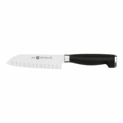 Best Sale ⭐ ZWILLING TWIN Four Star II 5.5-inch, Hollow Edge Santoku Knife 👍
