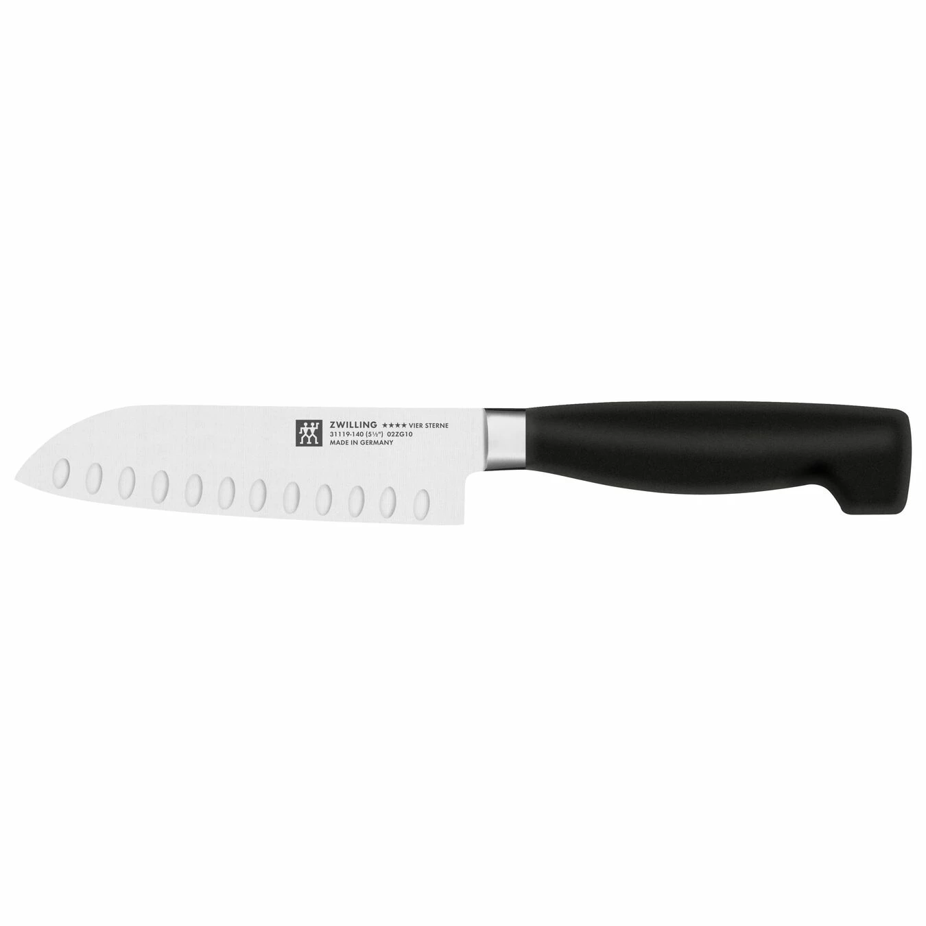 Outlet π ZWILLING Four Star 5.5-inch, Hollow Edge Santoku Knife π§¨