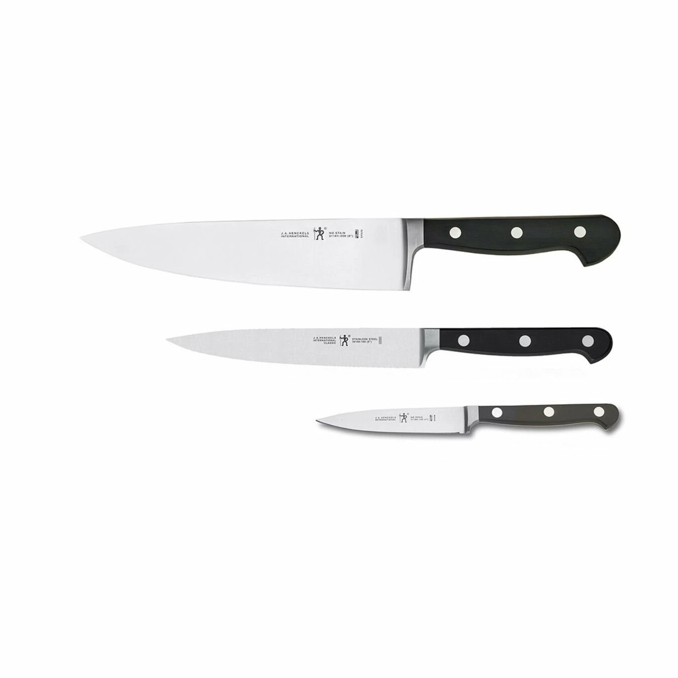 Discount ✔️ Henckels CLASSIC 3-pc, Starter Knife Set 💯