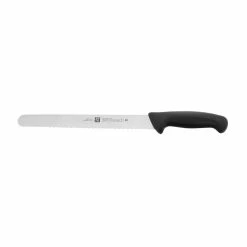 Outlet ✨ ZWILLING TWIN Master 9.5-inch, Serrated Slicer - Black Handle ✨