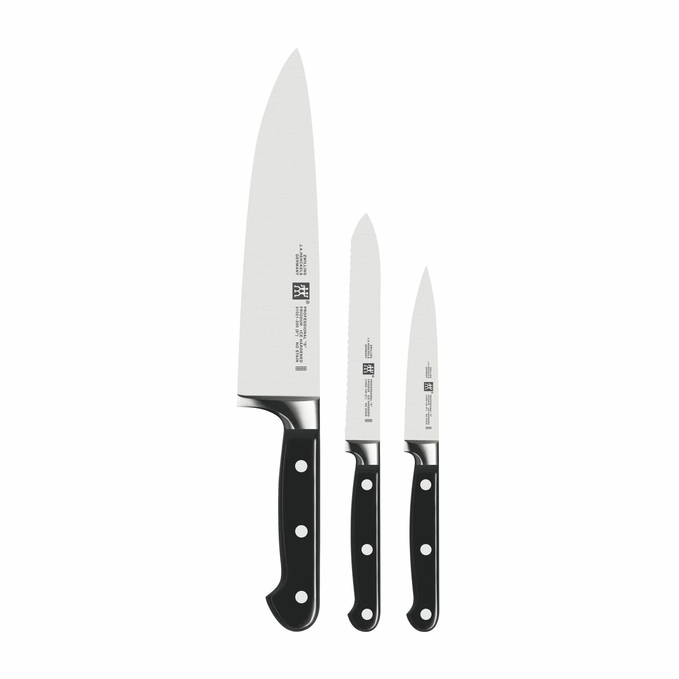 Discount π ZWILLING Professional S 3-pc, Starter Knife Set βοΈ