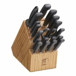 Best Sale 🎁 ZWILLING Four Star 20-pc, Knife block set, natural 🛒