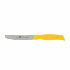 Deals 💯 ZWILLING TWIN Grip 4.5-inch Utility Knife Yellow, Serrated edge 🥰