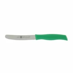 Cheapest 🌟 ZWILLING TWIN Grip 4.5-inch Utility Knife Green, Serrated edge 🧨