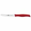Best deal 🧨 ZWILLING TWIN Grip 4.5-inch Utility Knife Red, Serrated edge ✨