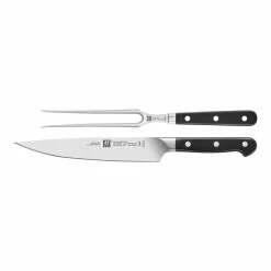 Cheap 🤩 ZWILLING Pro 2-pc, Carving Knife and Fork Set 😍
