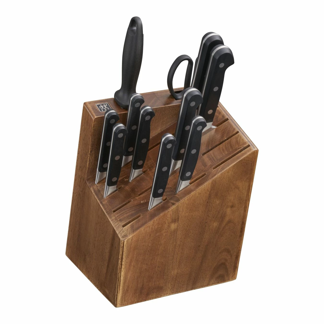 New β¨ ZWILLING Pro 12-pc, Knife block set, brown βοΈ