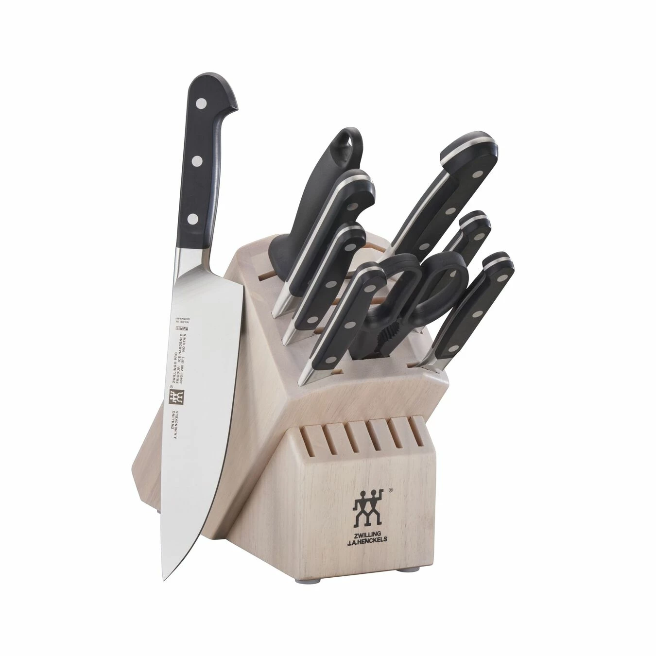 Top 10 π ZWILLING Pro 10-pc, Knife block set, white β