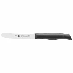 Outlet 🔔 ZWILLING TWIN Grip 4.5-inch Utility Knife Black , Serrated edge 🎁