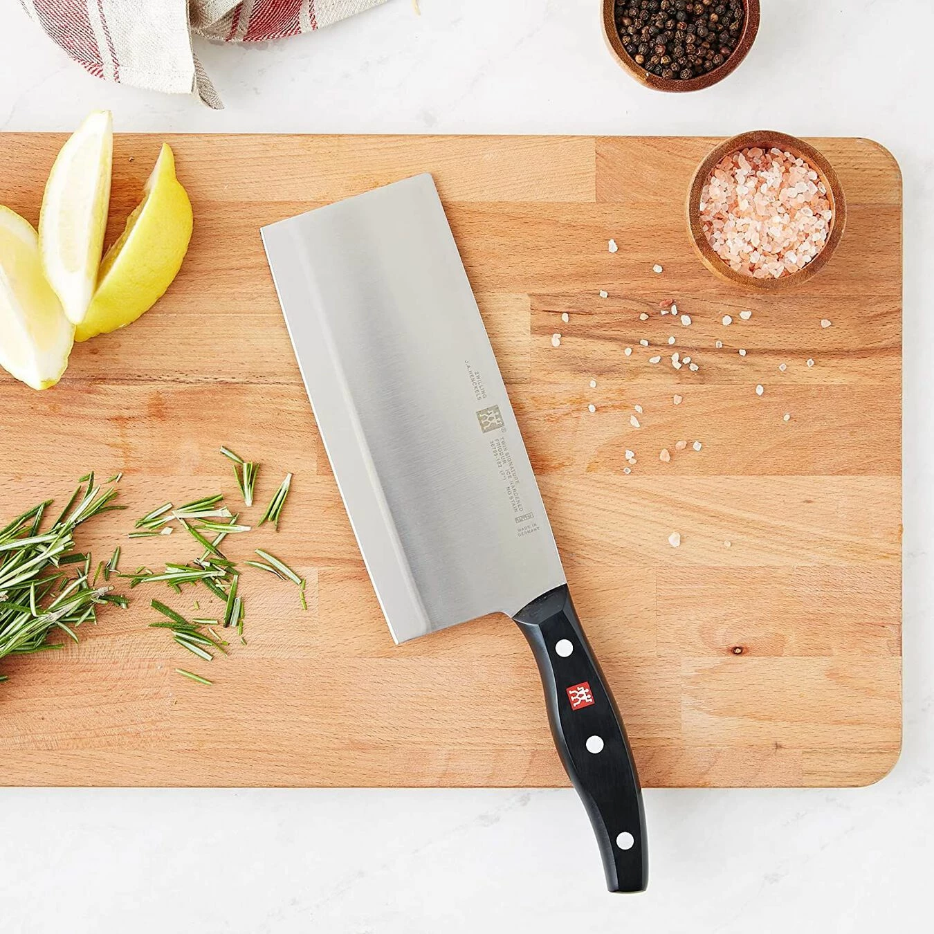 Discount 🤩 ZWILLING TWIN Signature 7-inch, Chinese Chef's Knife/Vegetable Cleaver 🎉 - Image 2