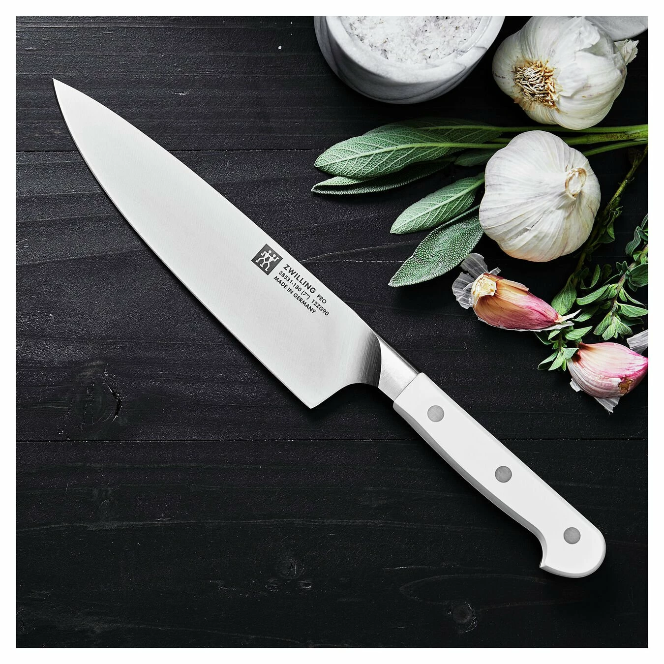Flash Sale ๐ ZWILLING Pro le blanc 7-inch, Chef's SLIM Knife ๐ - Image 3