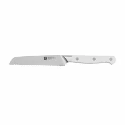Best reviews of β ZWILLING Pro le blanc 5-inch Utility knife, Serrated edge π―